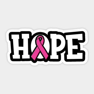 Hope - Breast Cancer Sticker